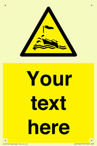 Custom Warning wind over tide conditions